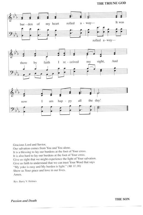 Hymns for a Pilgrim People: a congregational hymnal page 240