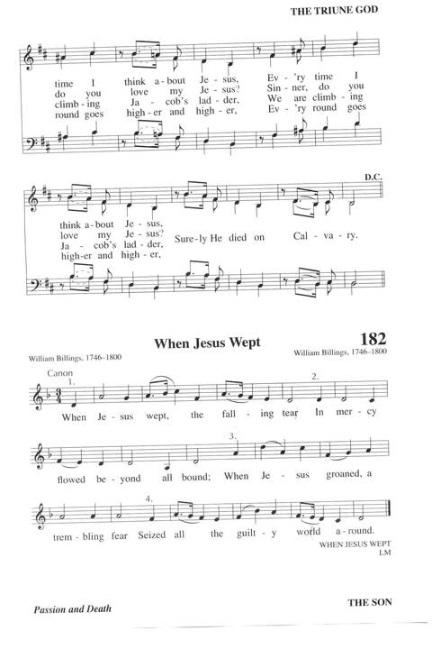 Hymns for a Pilgrim People: a congregational hymnal page 246