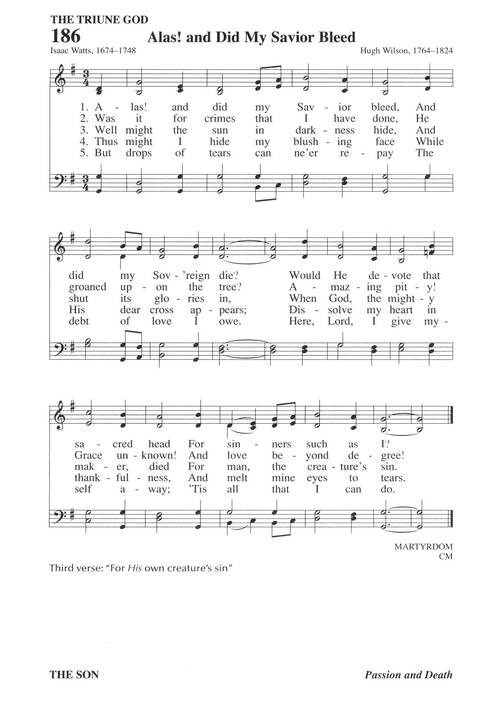 Hymns for a Pilgrim People: a congregational hymnal page 251