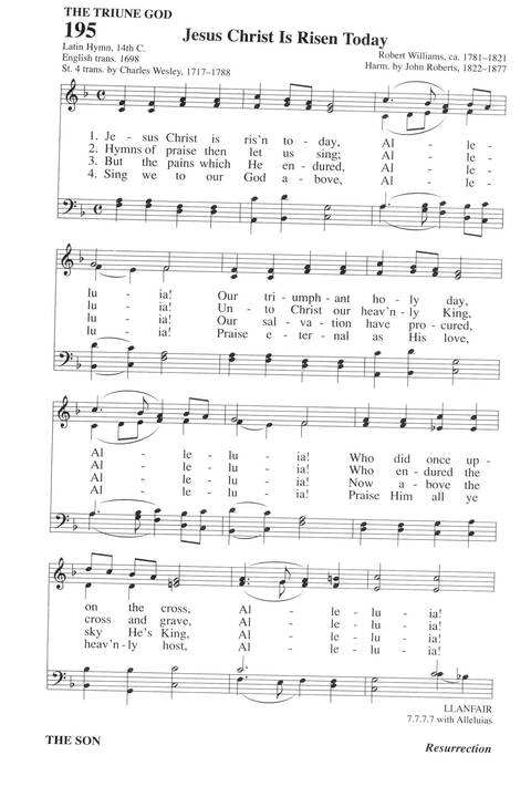 Hymns for a Pilgrim People: a congregational hymnal page 261