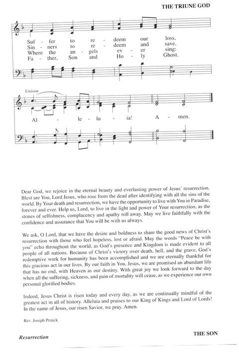 Hymns for a Pilgrim People: a congregational hymnal page 262