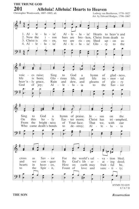 Hymns for a Pilgrim People: a congregational hymnal page 269