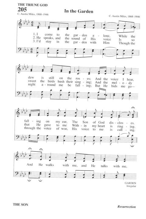 Hymns for a Pilgrim People: a congregational hymnal page 277