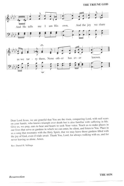 Hymns for a Pilgrim People: a congregational hymnal page 278
