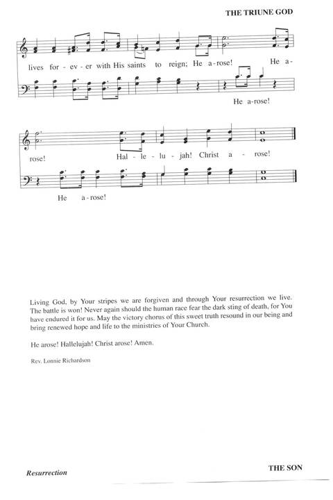 Hymns for a Pilgrim People: a congregational hymnal page 282