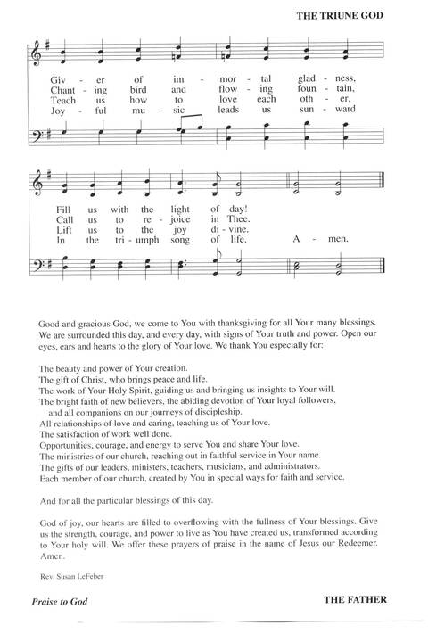 Hymns for a Pilgrim People: a congregational hymnal page 31