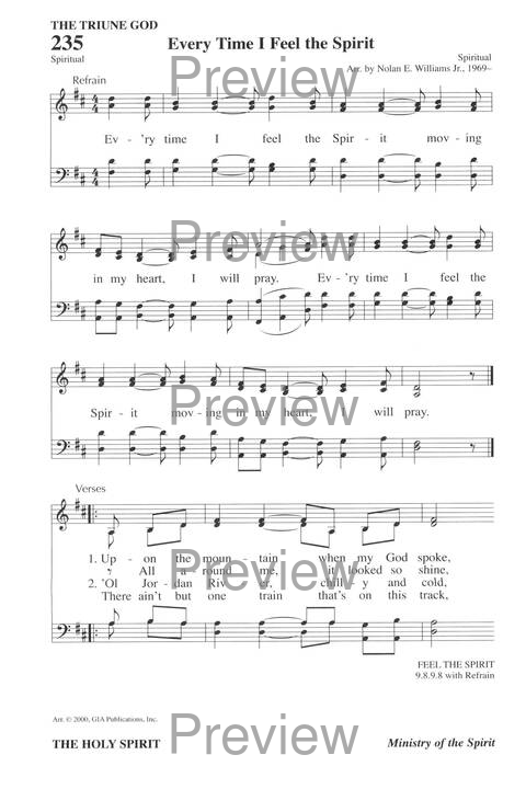 Hymns for a Pilgrim People: a congregational hymnal page 319