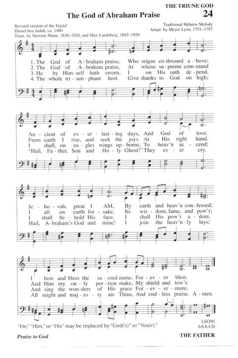 Hymns for a Pilgrim People: a congregational hymnal page 33