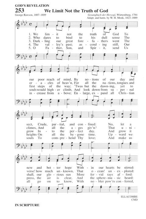 Hymns for a Pilgrim People: a congregational hymnal page 343