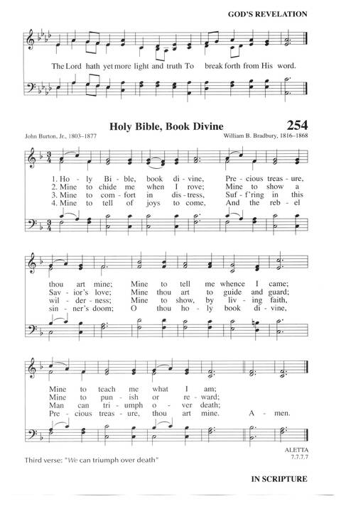 Hymns for a Pilgrim People: a congregational hymnal page 344