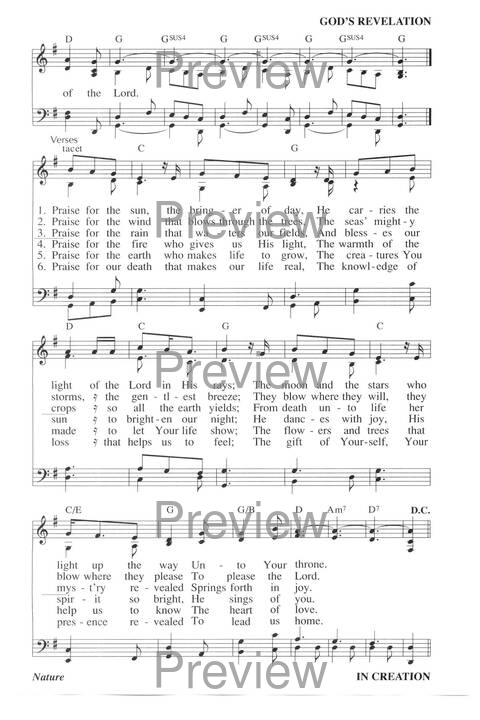 Hymns for a Pilgrim People: a congregational hymnal page 350