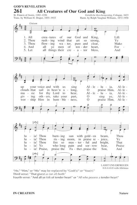 Hymns for a Pilgrim People: a congregational hymnal page 353
