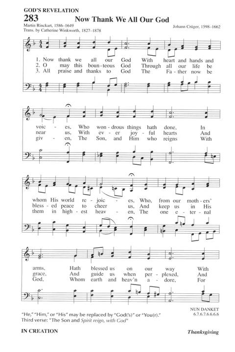 Hymns for a Pilgrim People: a congregational hymnal page 379