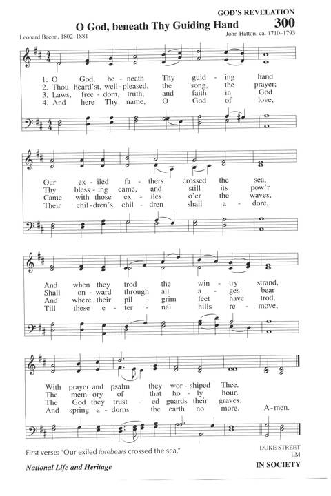 Hymns for a Pilgrim People: a congregational hymnal page 400