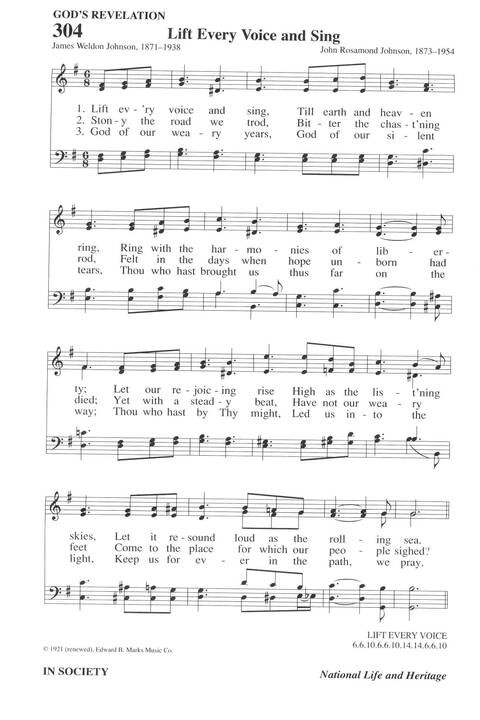 Hymns for a Pilgrim People: a congregational hymnal page 407