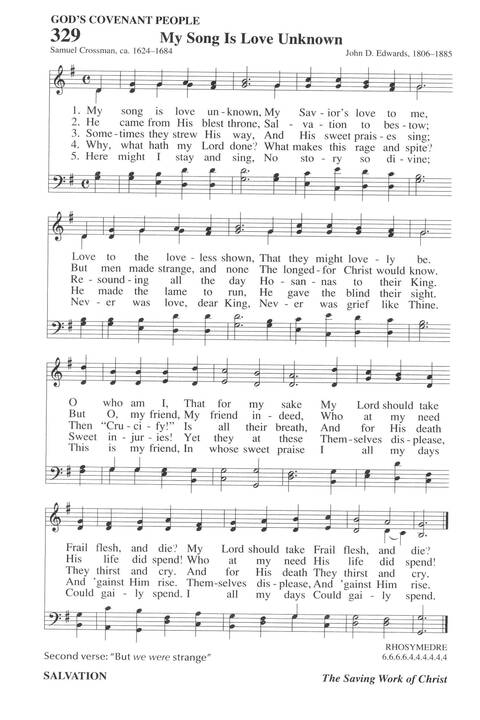 Hymns for a Pilgrim People: a congregational hymnal page 448