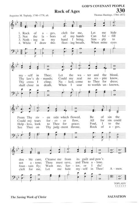 Hymns for a Pilgrim People: a congregational hymnal page 449