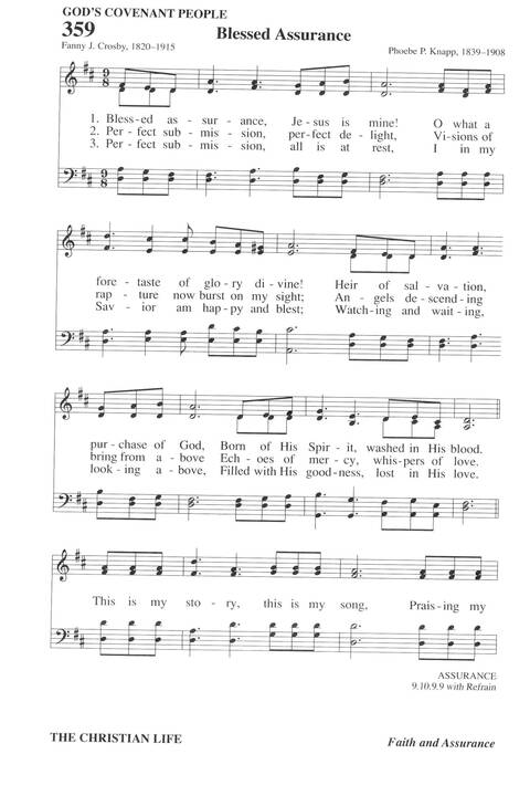 Hymns for a Pilgrim People: a congregational hymnal page 486