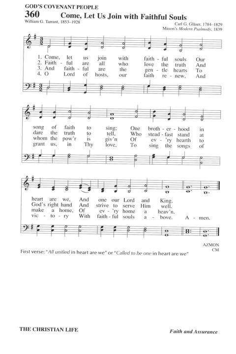 Hymns for a Pilgrim People: a congregational hymnal page 488