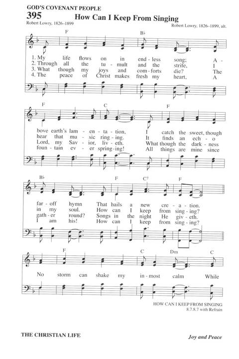 Hymns for a Pilgrim People: a congregational hymnal page 542