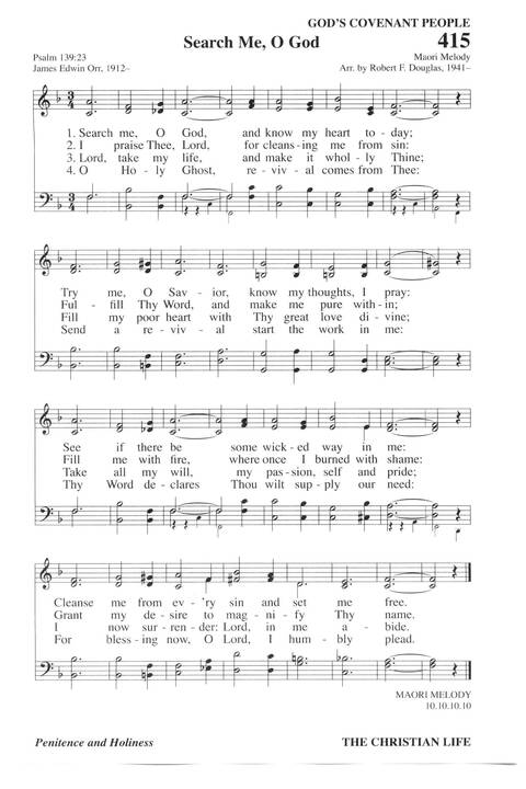 Hymns for a Pilgrim People: a congregational hymnal page 574