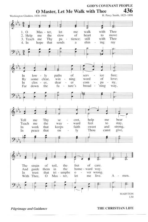 Hymns for a Pilgrim People: a congregational hymnal page 604