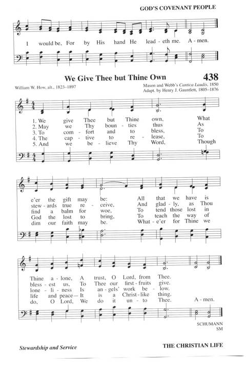 Hymns for a Pilgrim People: a congregational hymnal page 606