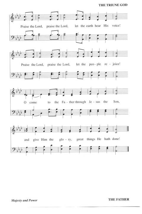 Hymns for a Pilgrim People: a congregational hymnal page 61