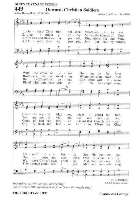 Hymns for a Pilgrim People: a congregational hymnal page 619