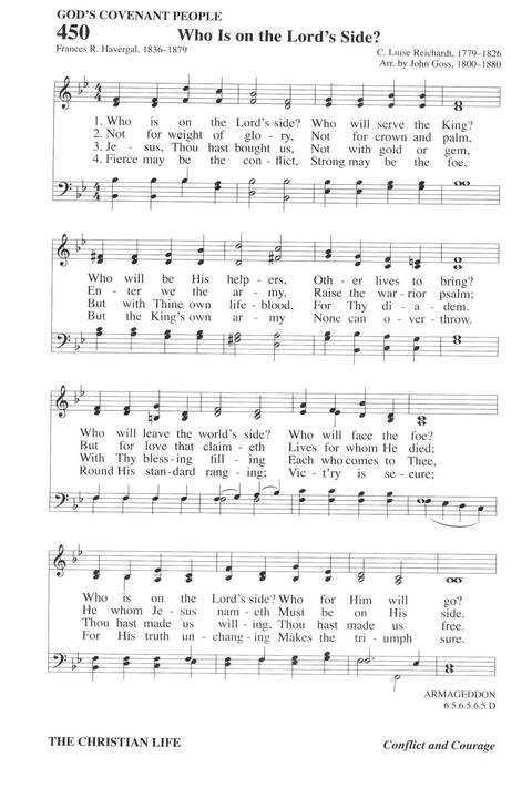 Hymns for a Pilgrim People: a congregational hymnal page 621