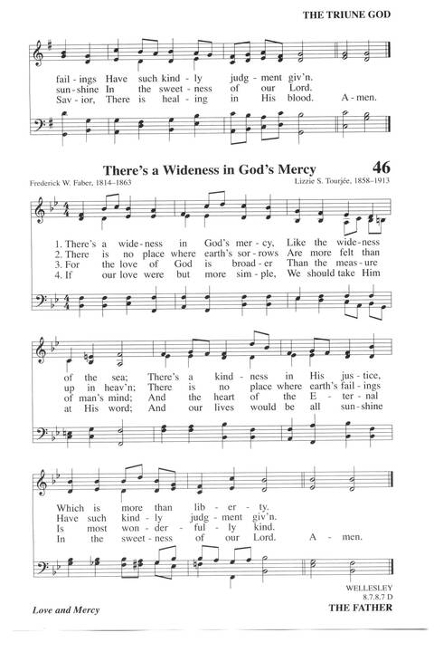 Hymns for a Pilgrim People: a congregational hymnal page 67