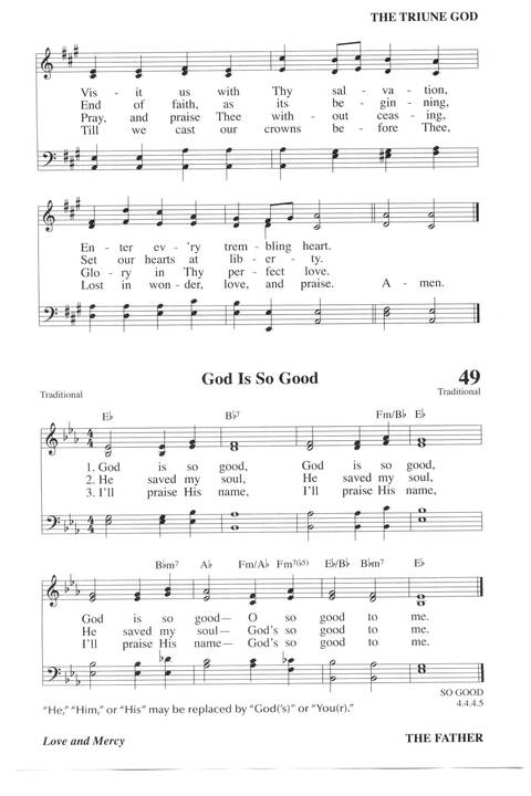 Hymns for a Pilgrim People: a congregational hymnal page 71