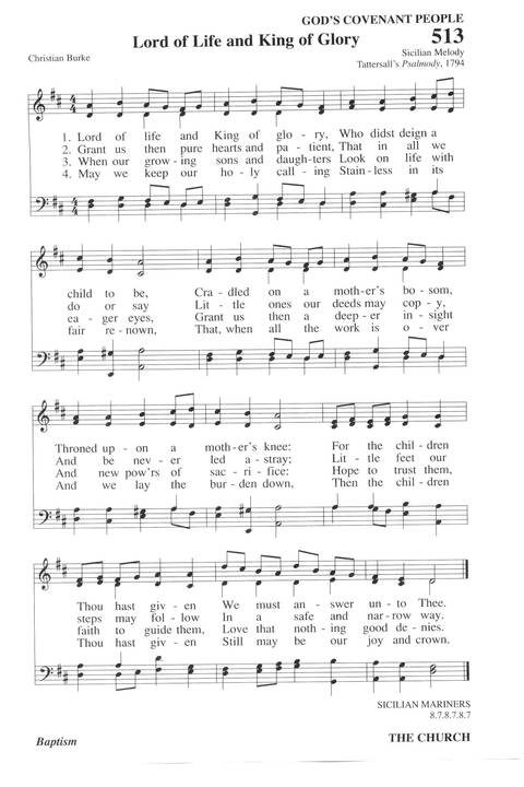 Hymns for a Pilgrim People: a congregational hymnal page 715