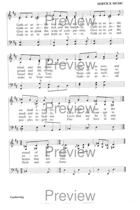 Hymns for a Pilgrim People: a congregational hymnal page 767