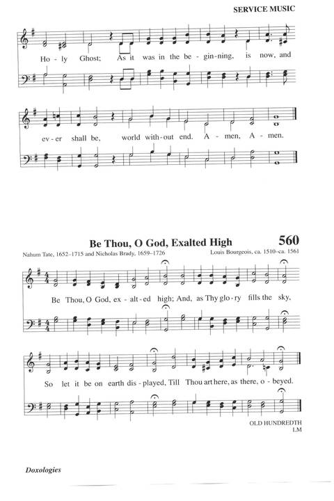 Hymns for a Pilgrim People: a congregational hymnal page 773