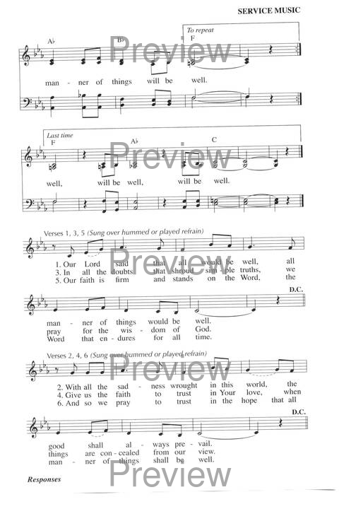 Hymns for a Pilgrim People: a congregational hymnal page 778