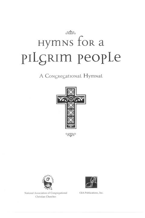 Hymns for a Pilgrim People: a congregational hymnal page i