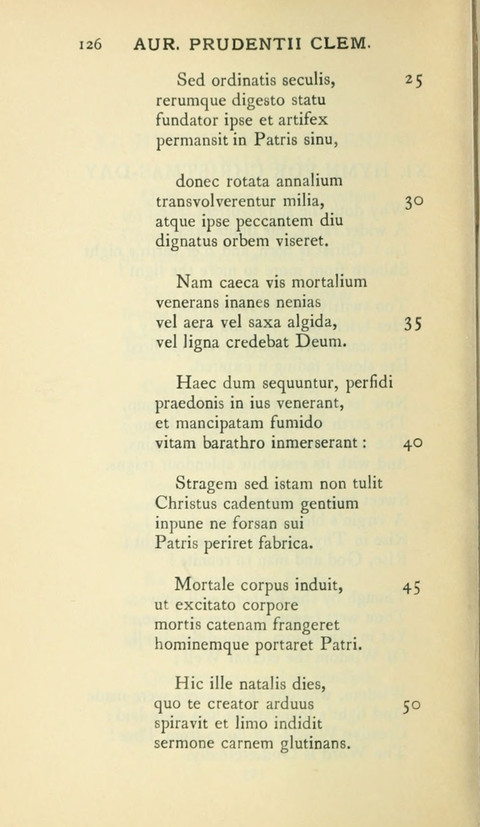 The Hymns of Prudentius: translated by R. Martin Pope page 126