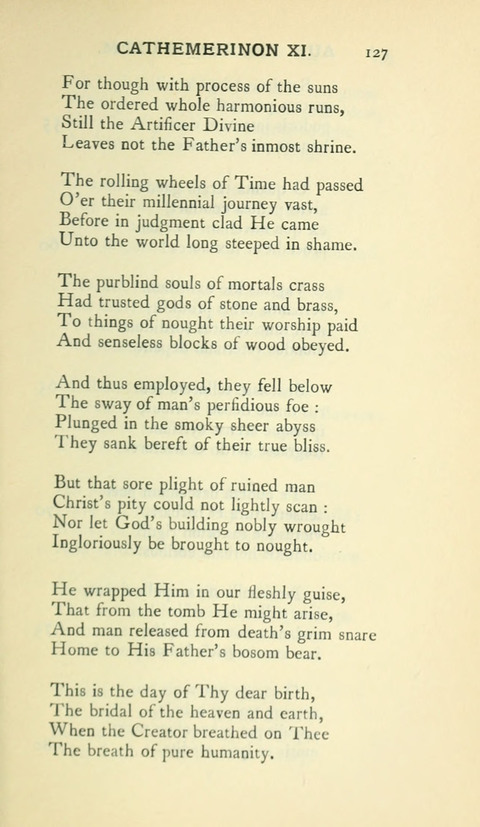 The Hymns of Prudentius: translated by R. Martin Pope page 127
