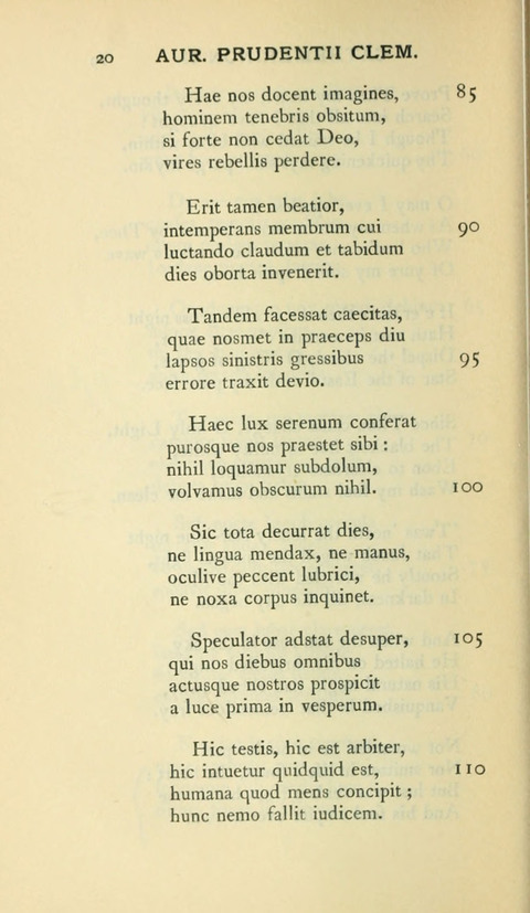 The Hymns of Prudentius: translated by R. Martin Pope page 20