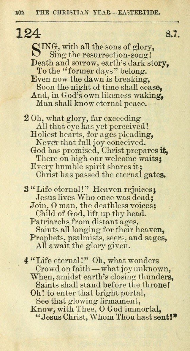 The Hymnal: revised and enlarged as adopted by the General Convention of the Protestant Episcopal Church in the United States of America in the year of our Lord 1892 page 119