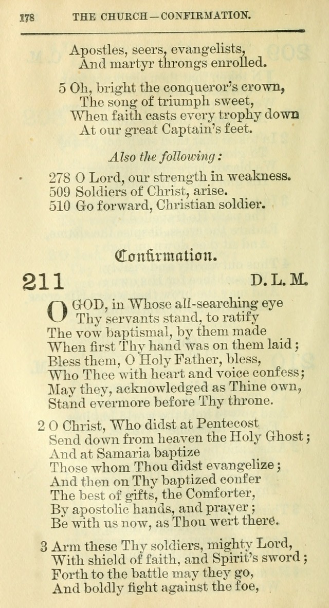 The Hymnal: revised and enlarged as adopted by the General Convention of the Protestant Episcopal Church in the United States of America in the year of our Lord 1892 page 197