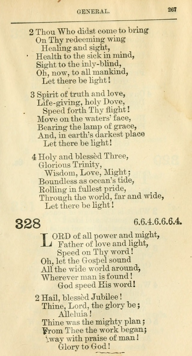 The Hymnal: revised and enlarged as adopted by the General Convention of the Protestant Episcopal Church in the United States of America in the year of our Lord 1892 page 286