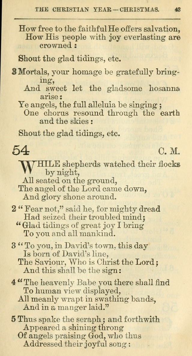The Hymnal: revised and enlarged as adopted by the General Convention of the Protestant Episcopal Church in the United States of America in the year of our Lord 1892 page 60