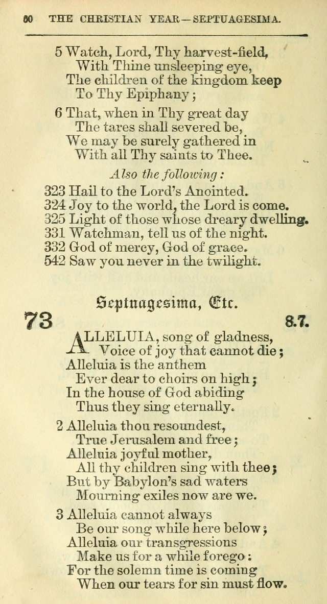 The Hymnal: revised and enlarged as adopted by the General Convention of the Protestant Episcopal Church in the United States of America in the year of our Lord 1892 page 77