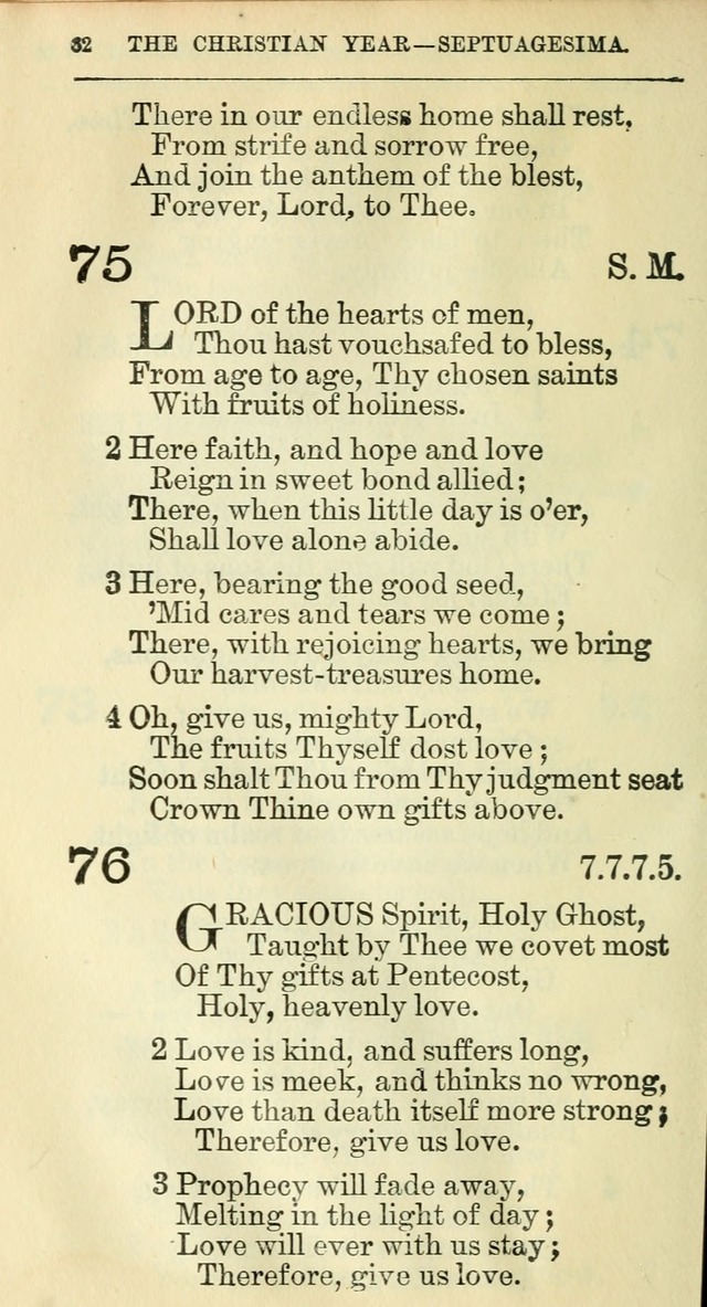 The Hymnal: revised and enlarged as adopted by the General Convention of the Protestant Episcopal Church in the United States of America in the year of our Lord 1892 page 79
