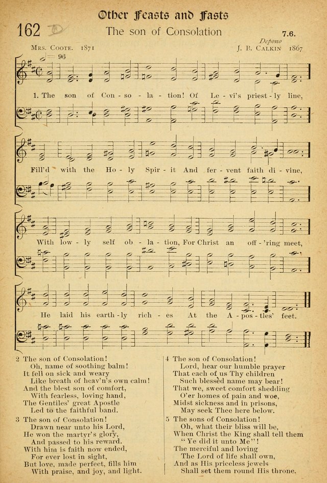 The Hymnal: revised and enlarged as adopted by the General Convention of the Protestant Episcopal Church in the United States of America in the of our Lord 1892..with music, as used in Trinity Church page 183