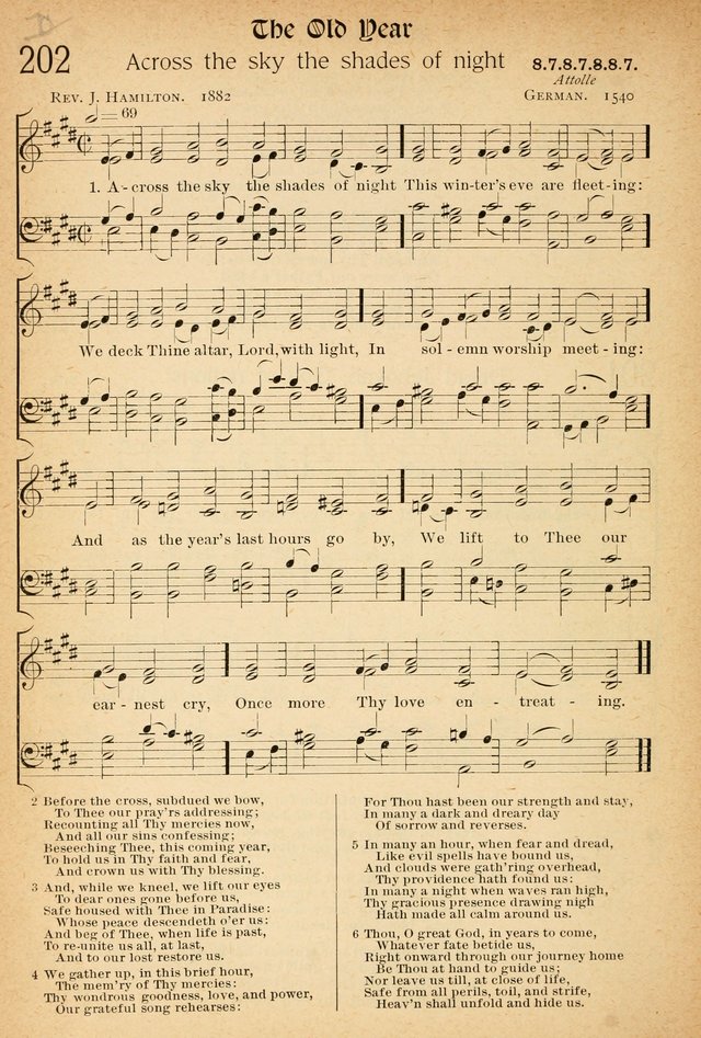The Hymnal: revised and enlarged as adopted by the General Convention of the Protestant Episcopal Church in the United States of America in the of our Lord 1892..with music, as used in Trinity Church page 230