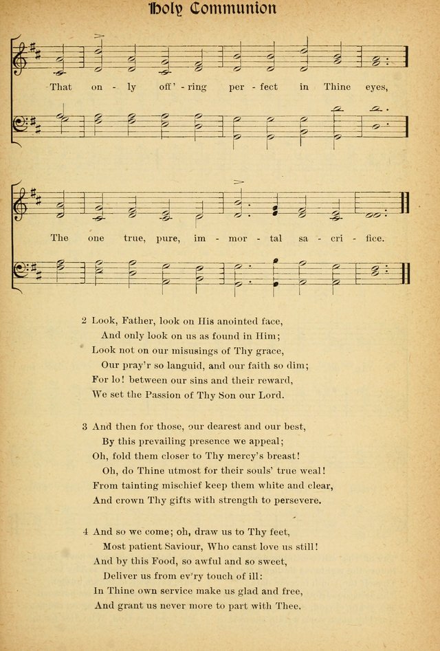 The Hymnal: revised and enlarged as adopted by the General Convention of the Protestant Episcopal Church in the United States of America in the of our Lord 1892..with music, as used in Trinity Church page 261