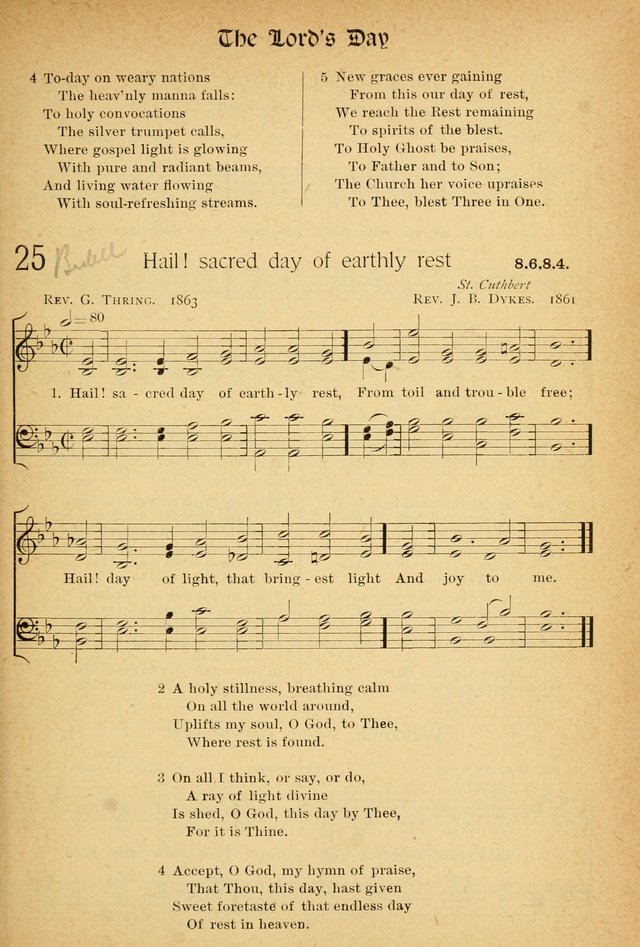 The Hymnal: revised and enlarged as adopted by the General Convention of the Protestant Episcopal Church in the United States of America in the of our Lord 1892..with music, as used in Trinity Church page 27